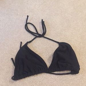 urban outfitters black swim top